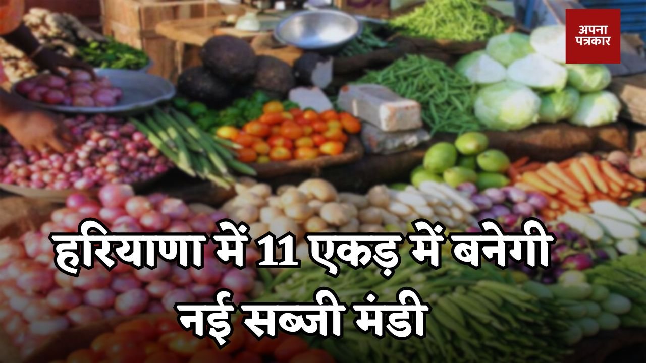 Haryana: A new vegetable market will be built on 11 acres
