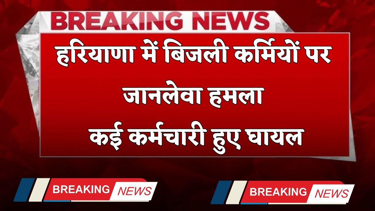 Haryana: Deadly attack on electricity workers